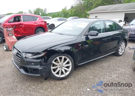 2014 Audi A4 2.0T Premium z USA, uszkodzony, nr VIN WAUBFAFL3EN042281